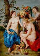 Peter Paul Rubens Ceres mit zwei Nymphen oil painting reproduction